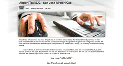 Desktop Screenshot of airporttaxisjc.com